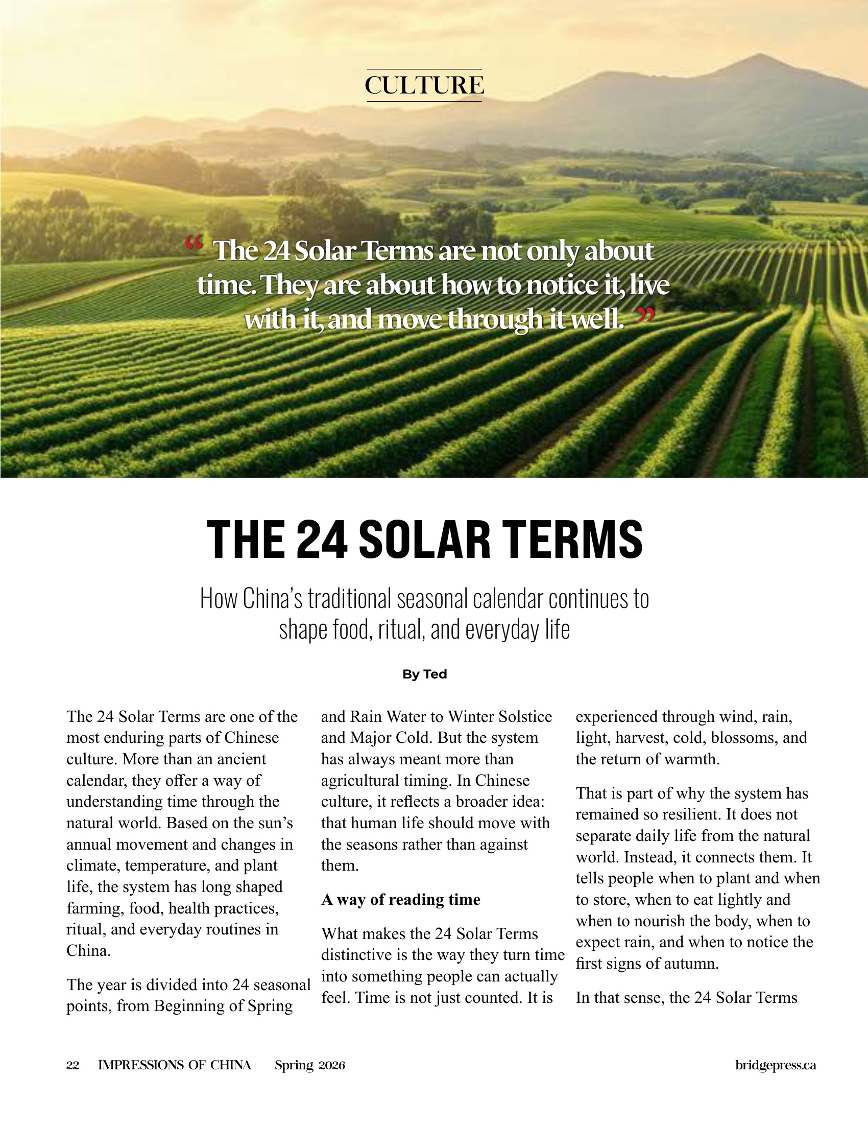 The 24 Solar Terms